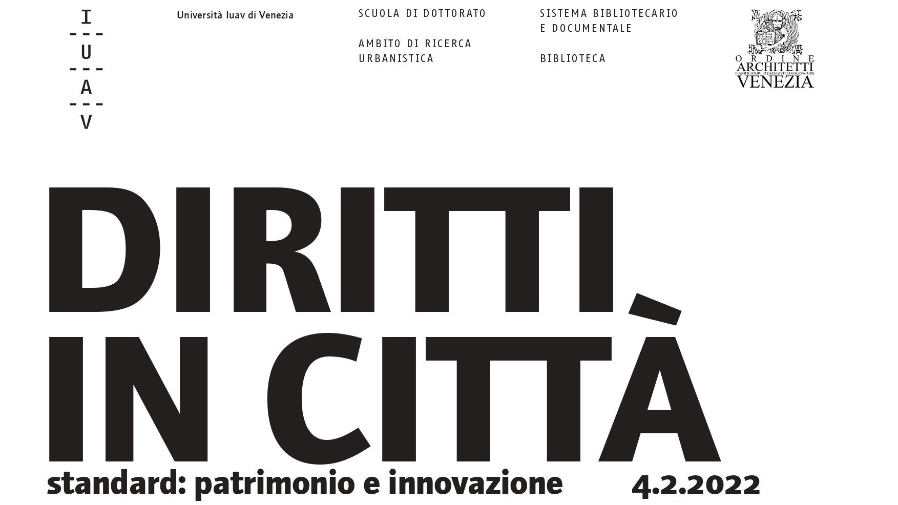 “DIRITTI IN CITTA’. Gli Standard Urbanistici In Italia Dal 1968 Ad Oggi ...